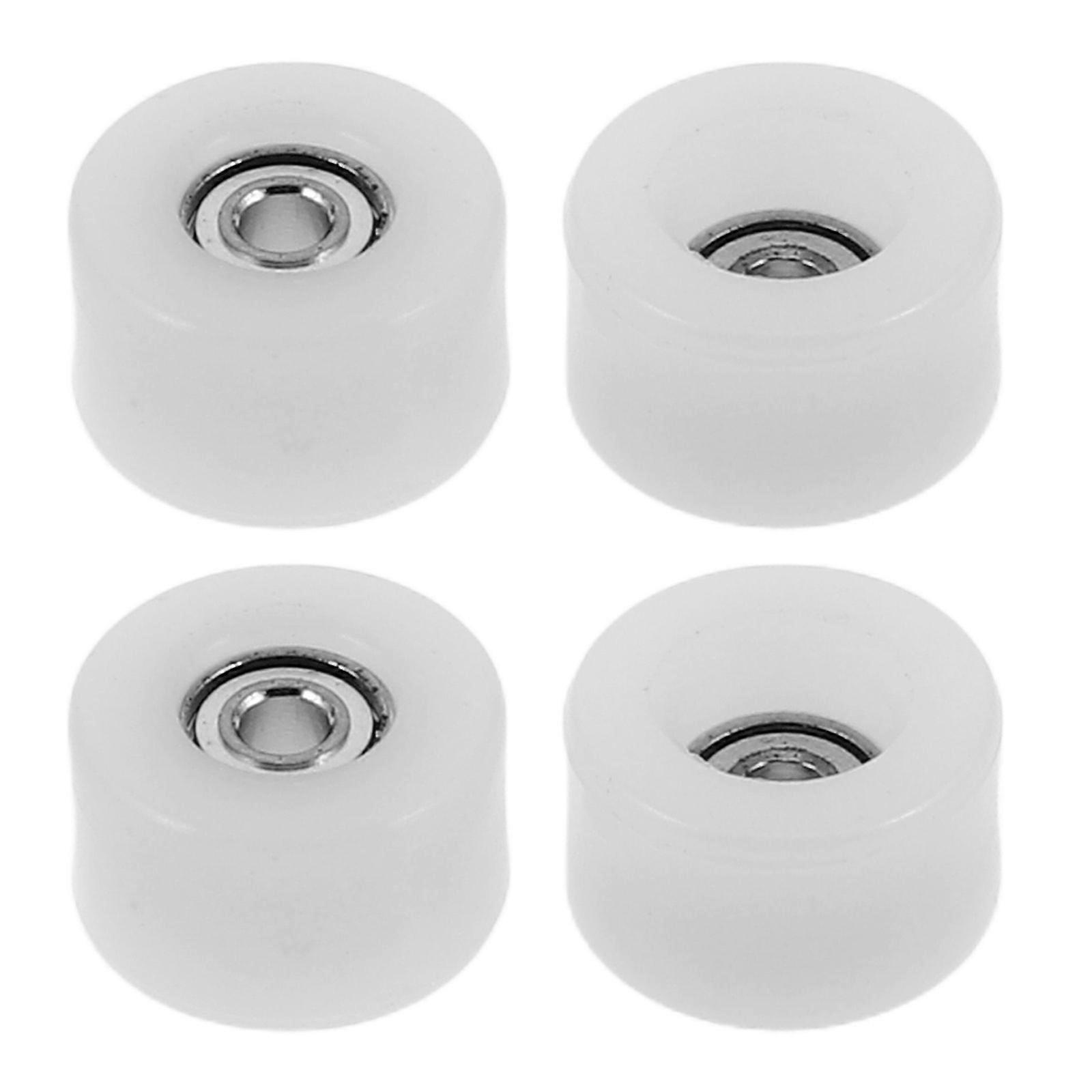 Finger Skateboard Accessories Round Precision Design Wheels For Skateboarding Hobby High-Speed Bearings