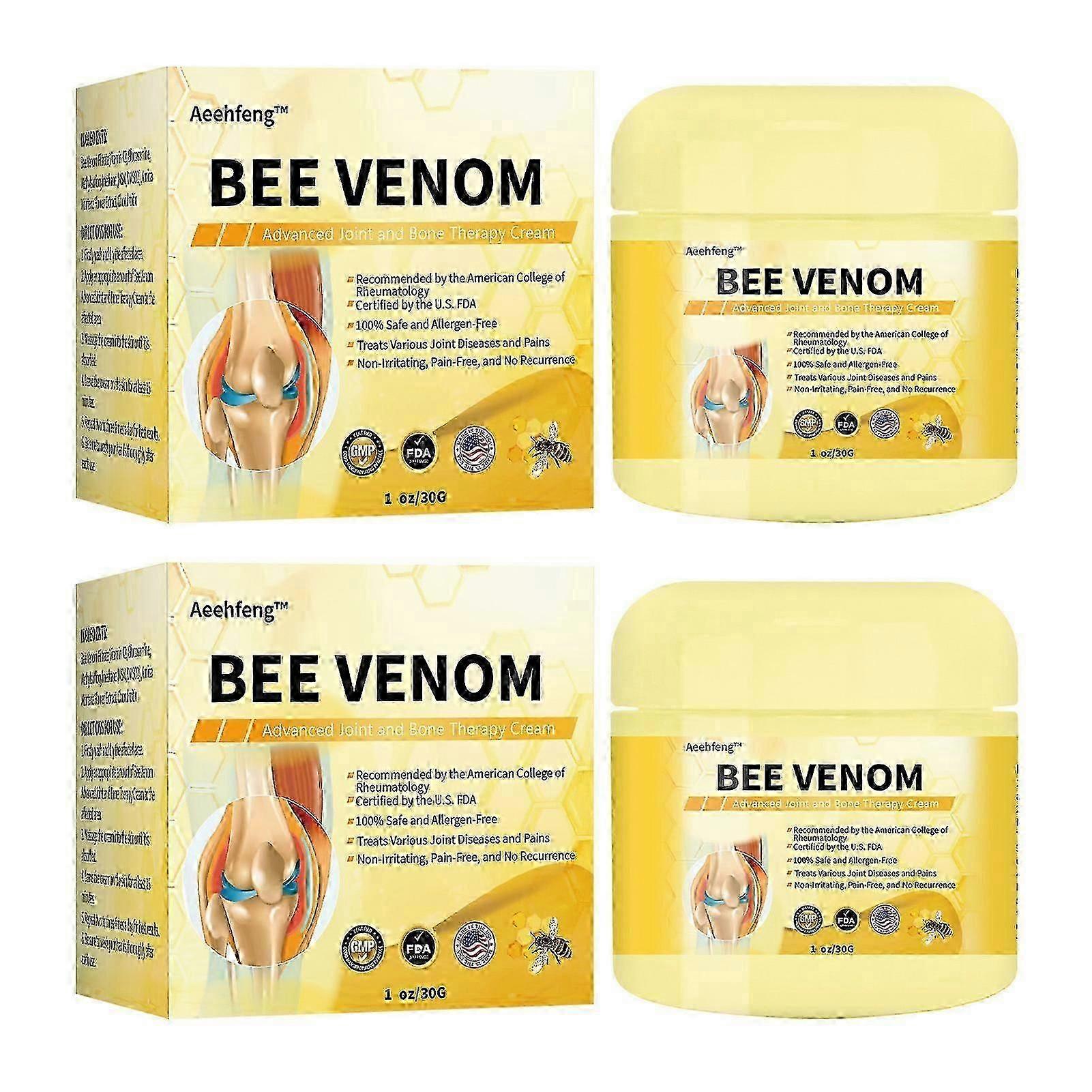 Body Joint Care Cream with Bee-Venom Joint Pain Treat Soothing Massage Cream for External Use 2025