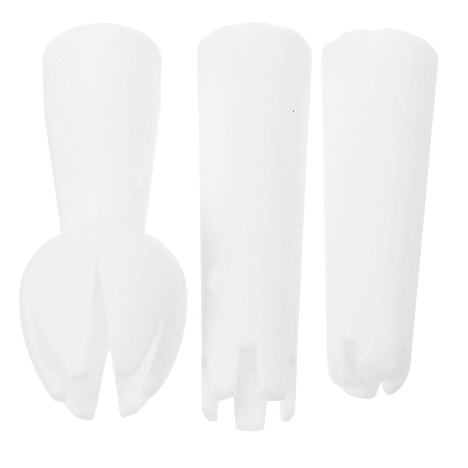 3pcs Reusable Pastry Decorating Tools Compatible with Cream Dispensers – Easy to Clean, User Friendly for Cakes & Cupcakes