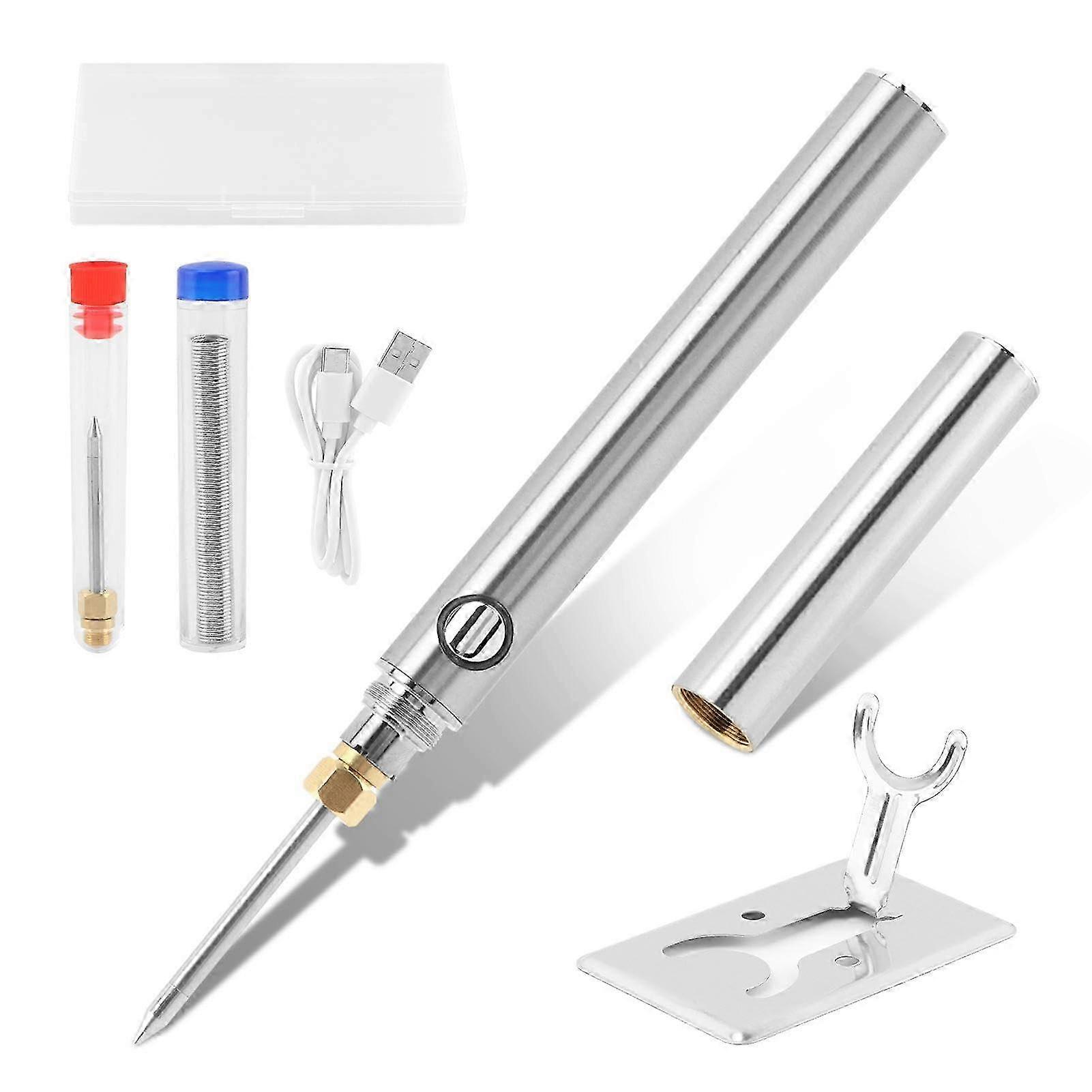 Cordless Soldering Iron Kit, Adjustable Temperature for DIY Projects