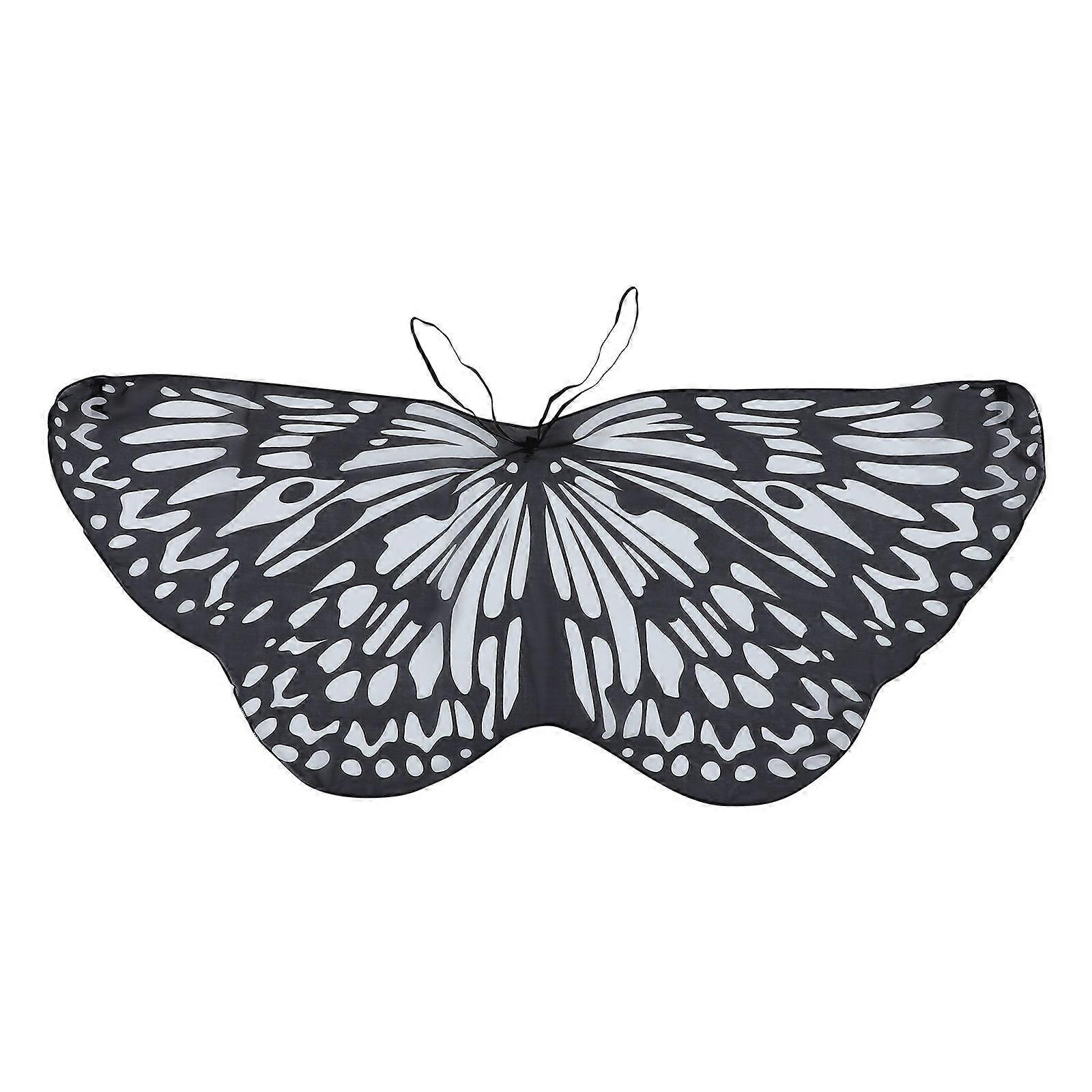 Butterfly Wings Shawl for Girls Role-Playing Stage Performance 1Pack