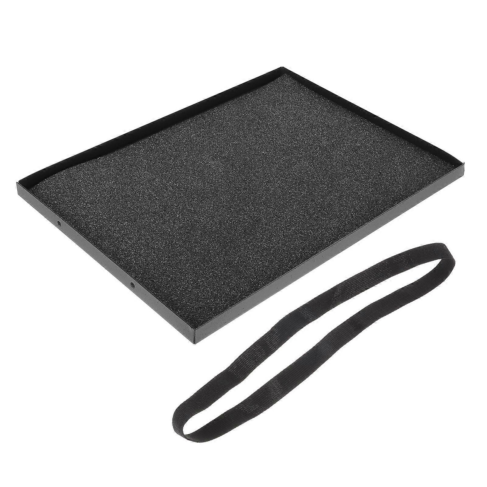Notebook Stand Projector Tray For Tripod Home Use 33x24cm Steel 1 Set