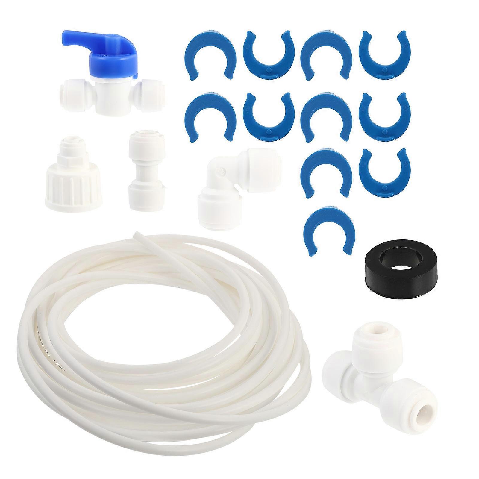 1 Set 18PCS Fridge Installation Tools Water Line Connector Clip Fitting