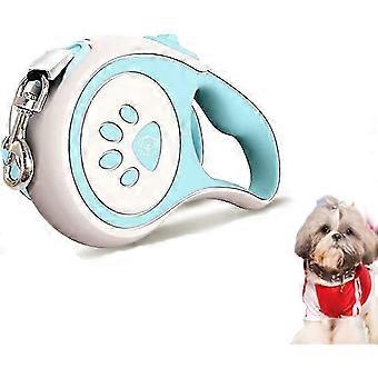 Retractable Dog Leash, 5M Retractable Leash for Dogs with Anti-Slip Handle, Reusable Pet Leash