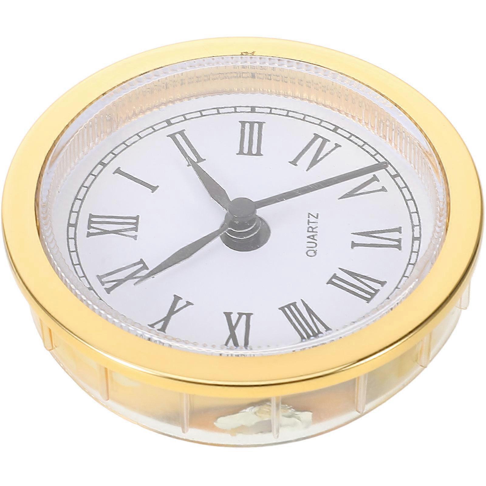 Vintage Inlaid Clock Head Clock Movement Replacement Multi Color 1Pack