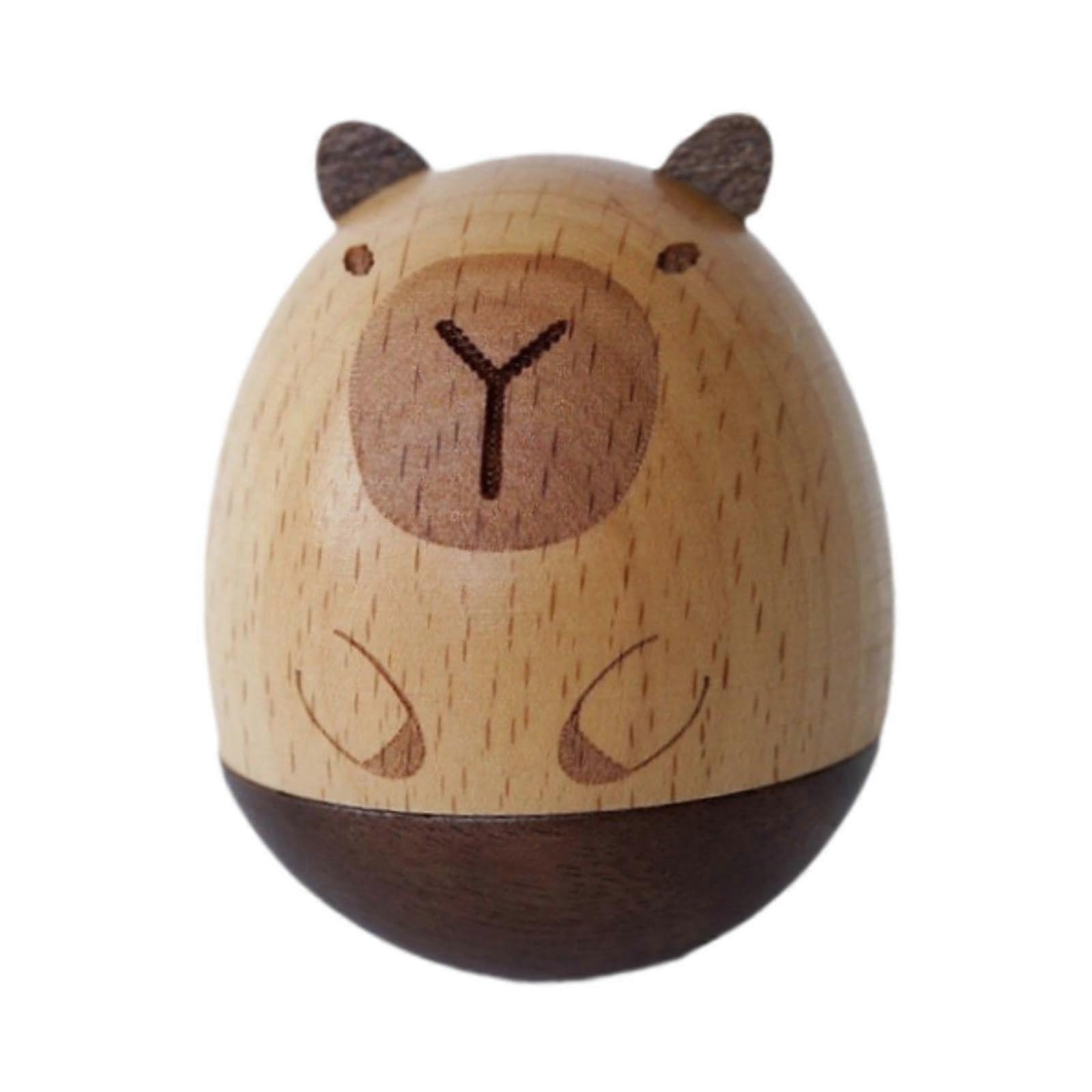 Capybara Tumbler Toy Creative Small Desktop Toy for Desk Table Night