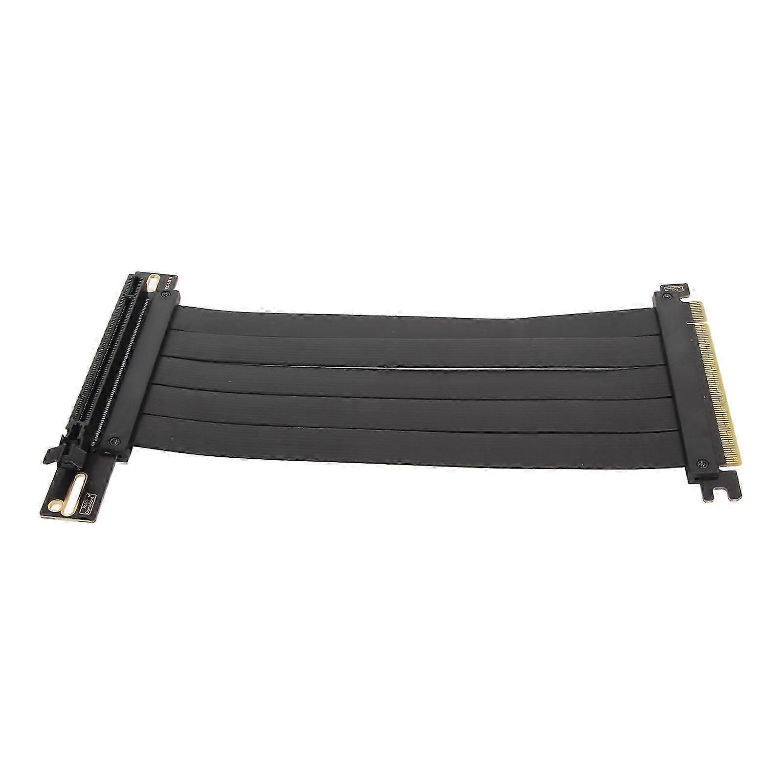 High-Speed Flexible 90 Degree GPU Extension Cable for Certain Brand Graphics Cards, PCIE 4.0 X16 Riser Card with 30cm Length