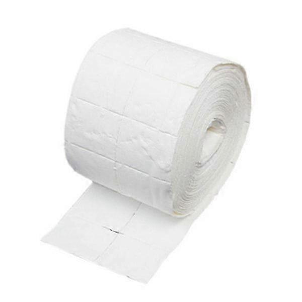 500 Lint-Free Nail Wipes on a Roll, White