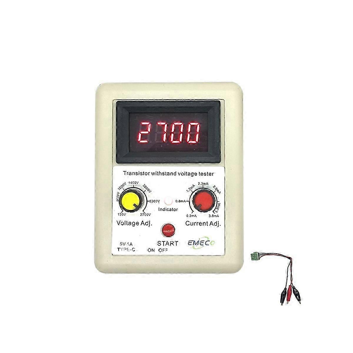 110V-2600V IGBT Gerilim Kabiliyeti Test Cihazı Diyot MOS Triyot Dijital Voltmetre Test Cihazı Taşınabilir