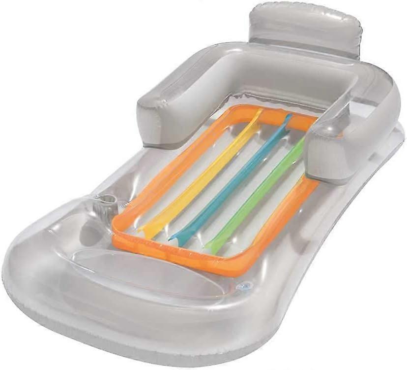 Inflatable Pool Lounger, Floating Pool Float for Adults and Kids