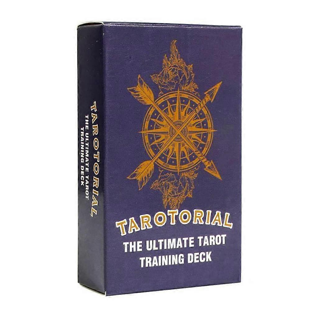 Tarotorial The Ultimate Tarot Training Deck, Tarot Card, Funny Game, Divination