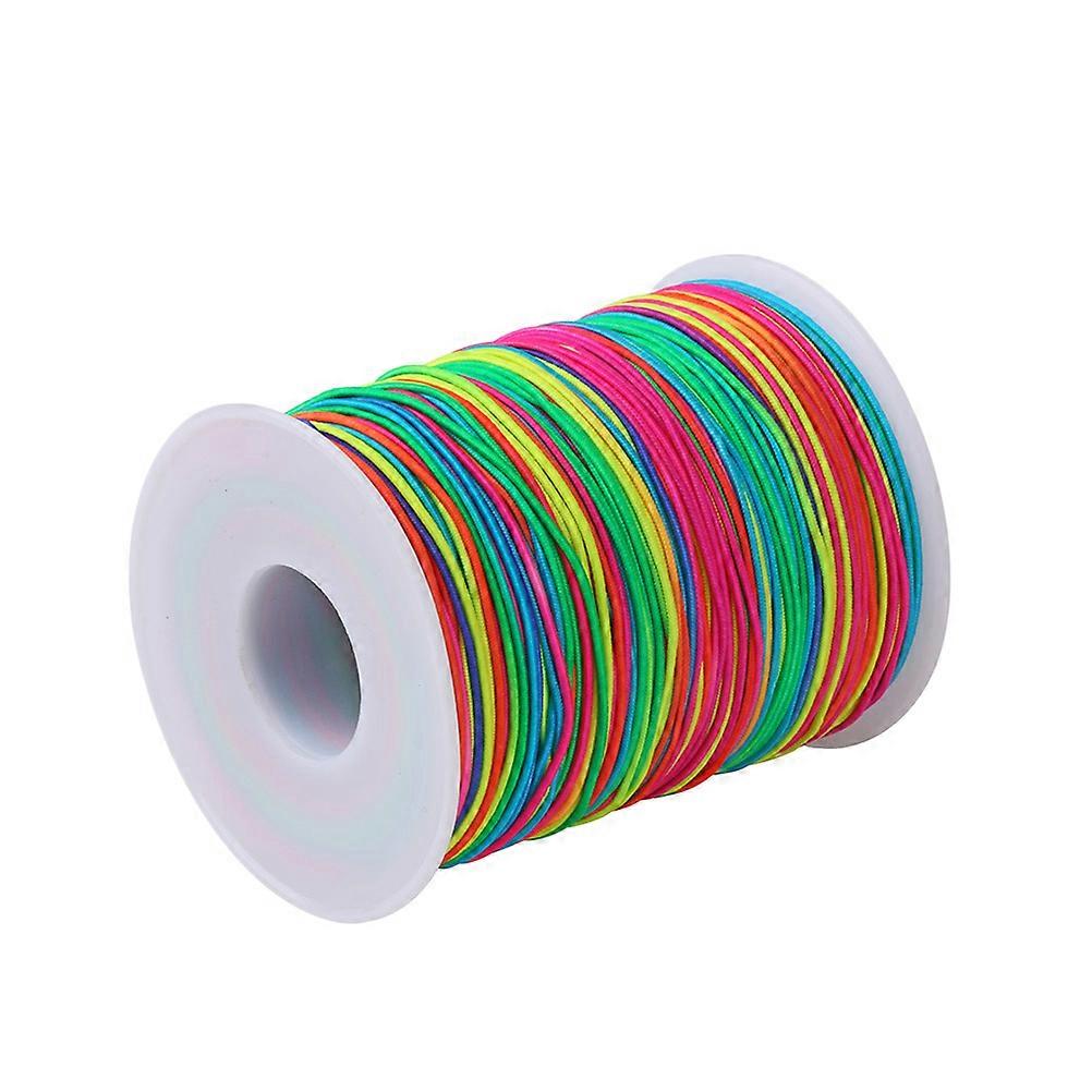 Jewelry Making Material Stretch Thread Multi Color 0.1cm Diameter For Craft Projects 1Set