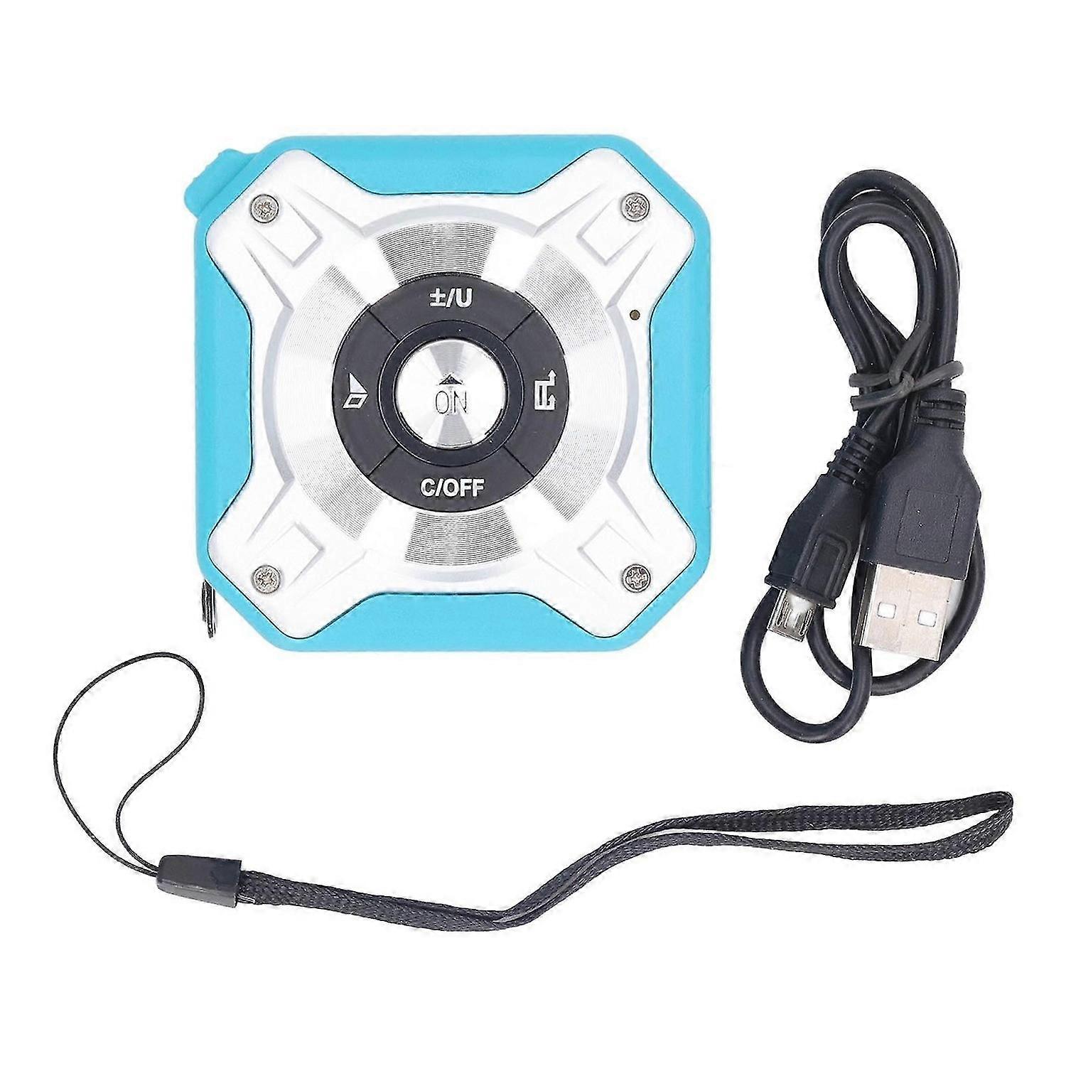 Digital Tape Measure 5m 40m Range 2mm Accuracy LCD Display Portable Infrared Distance Measuring Tape USB Charging