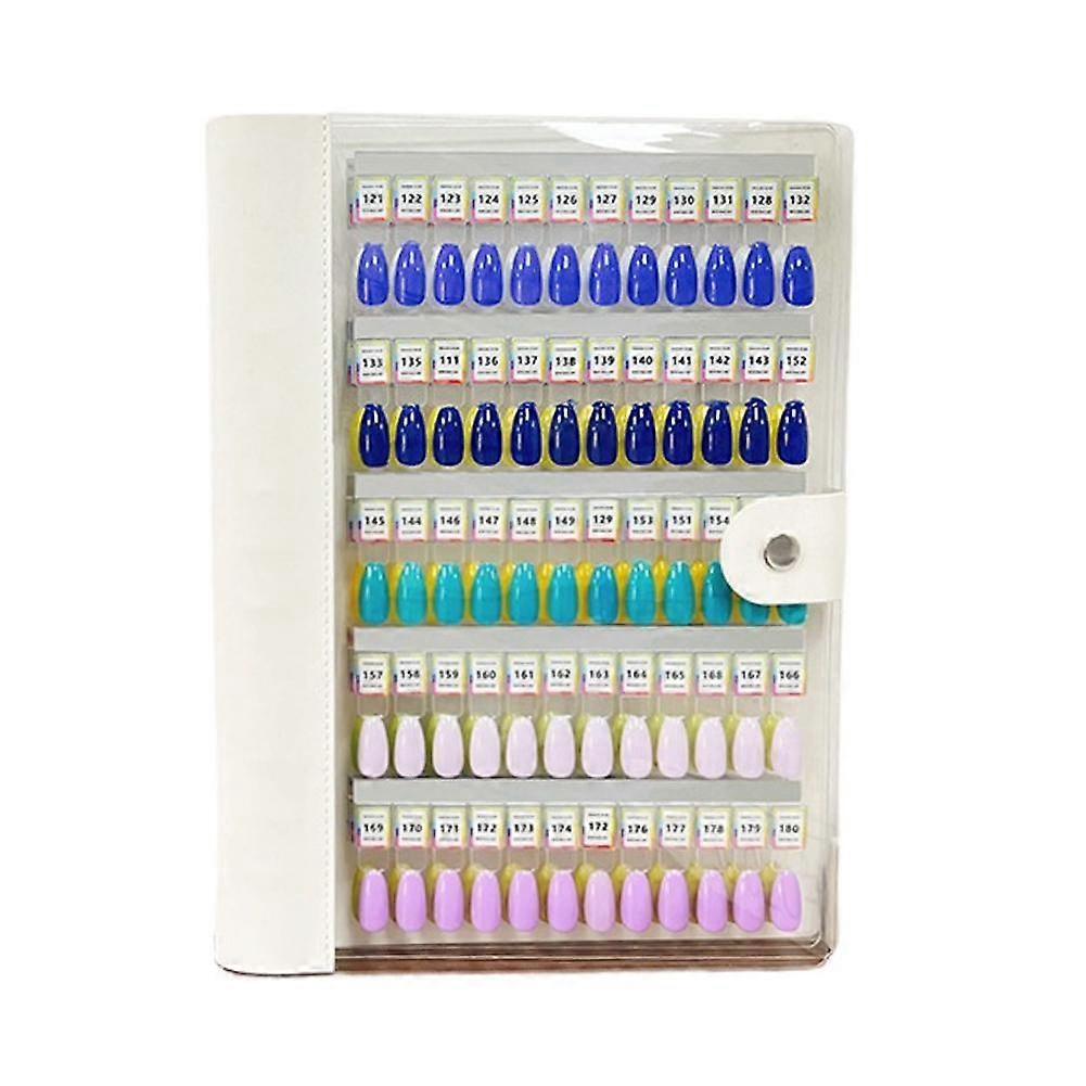 Premium Acryl Loose Leaf Nagel Farbe Platte Magnet Nagelspitzen Display Board