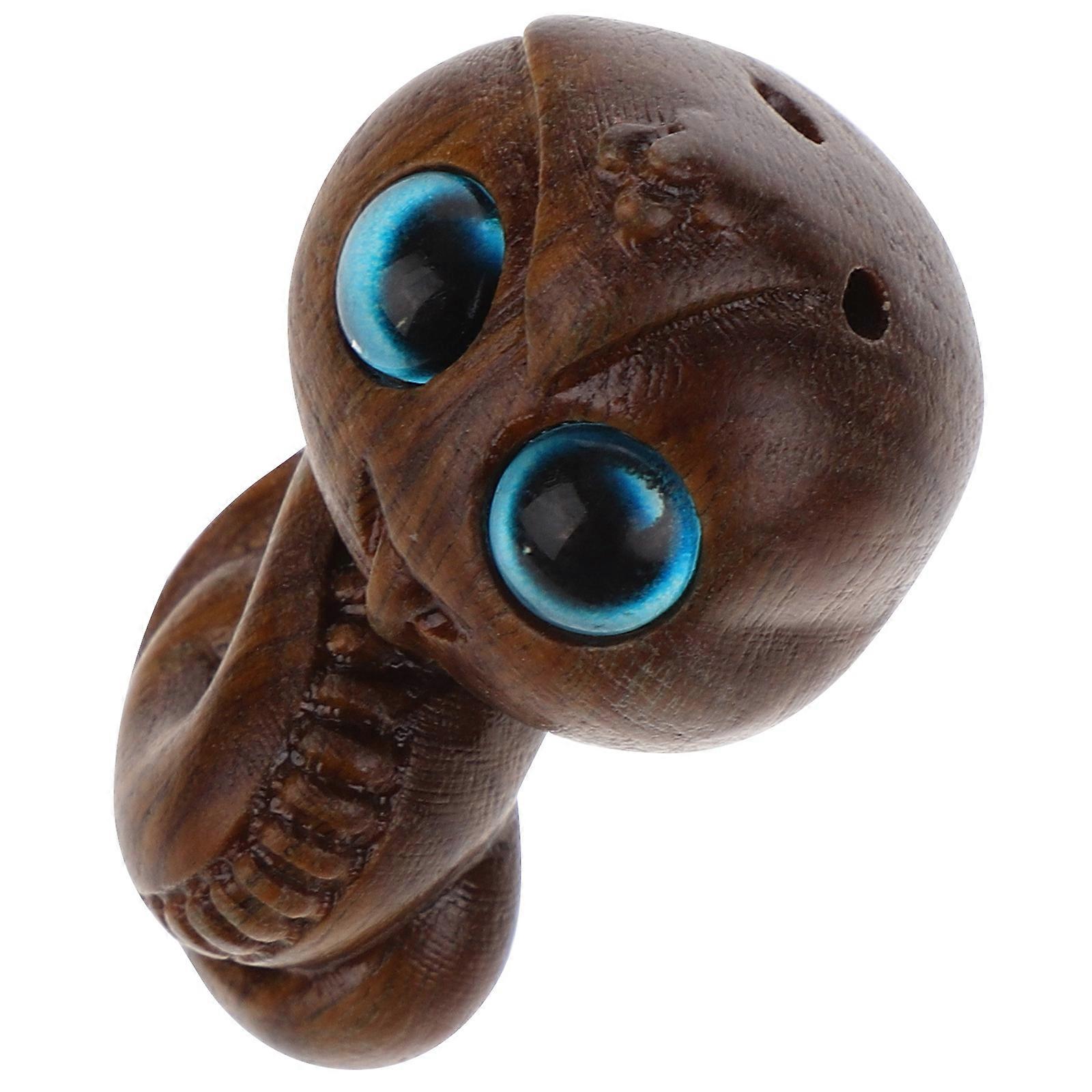 Mini Zodiac Snake Pendant Fengshui Charm Amulet for Luck Year Snake Figurine Versatile Accessory for Keychains Bags and Cake Toppers