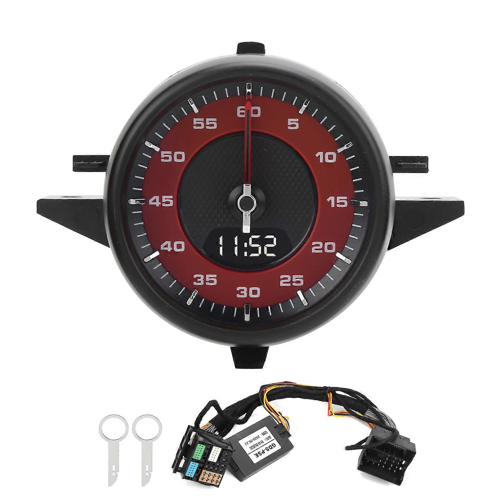 Dashboard Clock Stopwatch Lap Timer Gauge High Accuracy Replacement for Cayenne 2017-2020