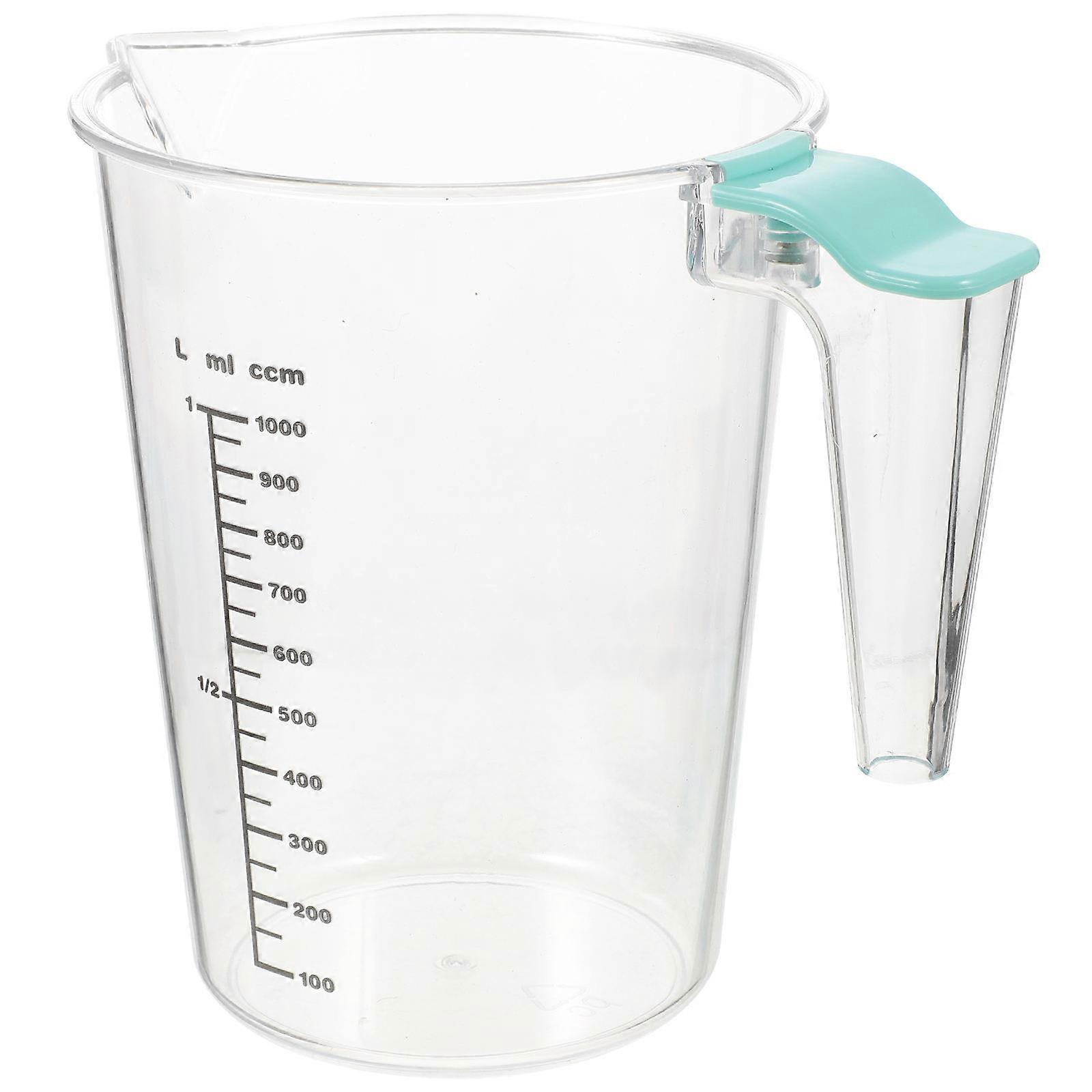 Practical Measuring Cup Double Scale Design For Coffee Users 1000ml 1Set