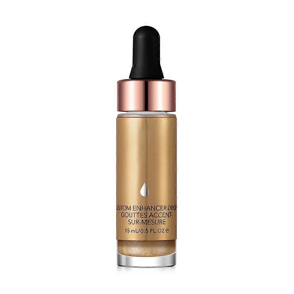 Facial Contour Highlighting Liquid Makeup Highlighter Fluid Cosmetic (4.0 GOLD)