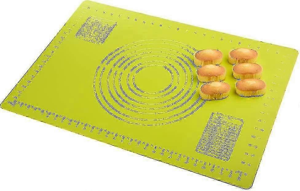 Premium Extra-Thick Silicone Baking Mat - Non-Stick Pastry Rolling Surface (64x45cm)