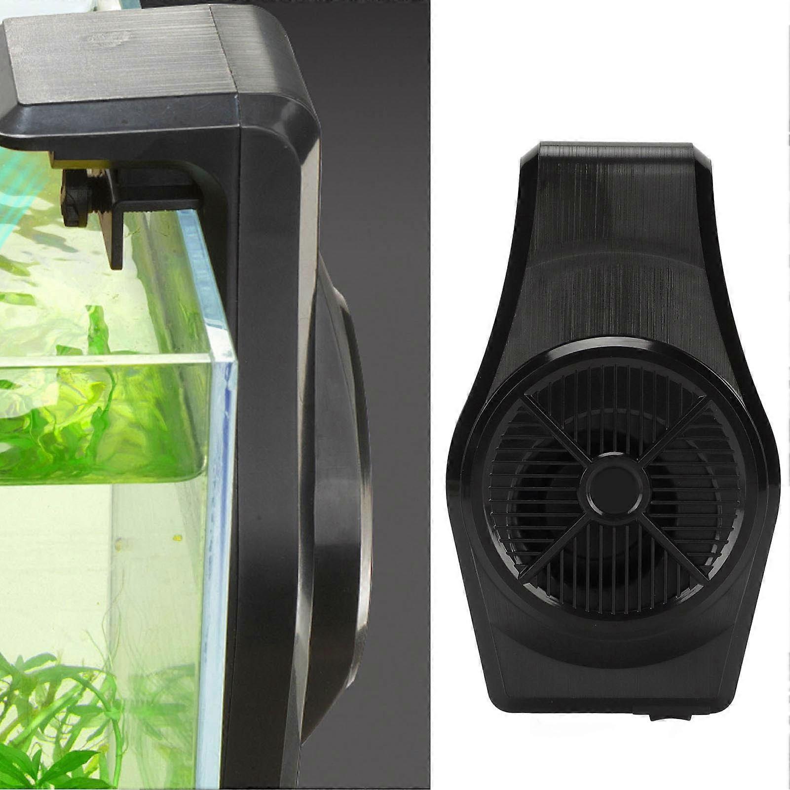 Fish Tank Chillers Fan Rapid Cooling Adjustable Wind Speed Aquarium Cooling Fan with Timer for Fish Tanks Aquariums EU Plug 100-240V