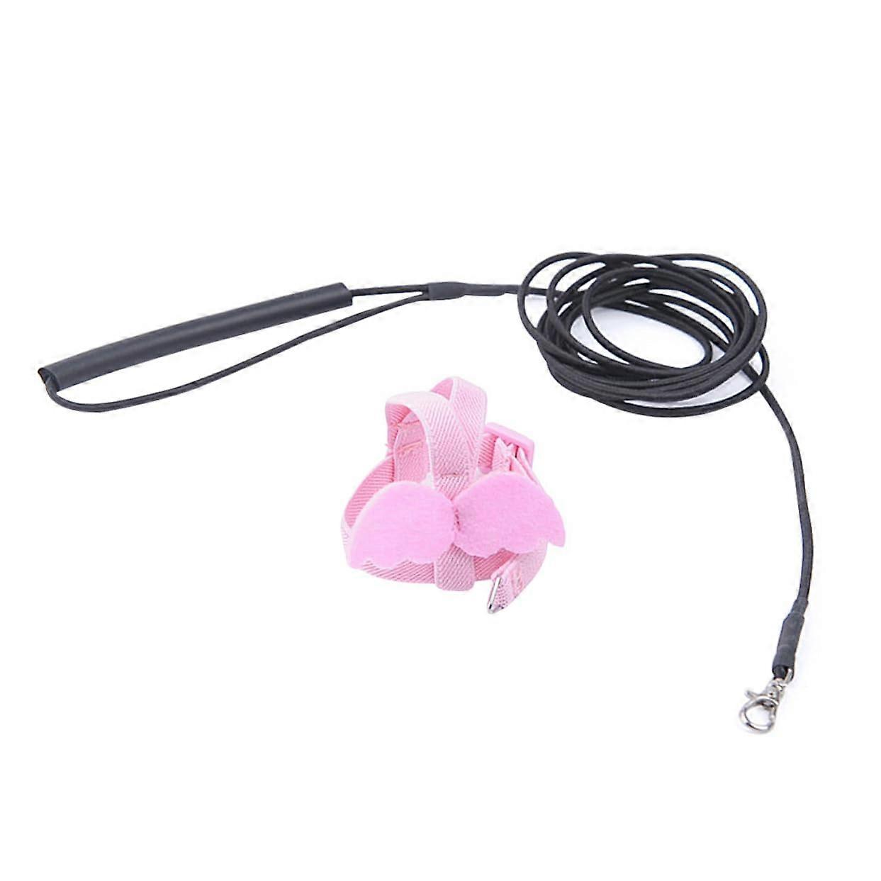 1 Piece Parrot Flying Rope with Adjustable Harness Elastic Leash for Outdoor Flight Training Cute Durable for Your Parrot