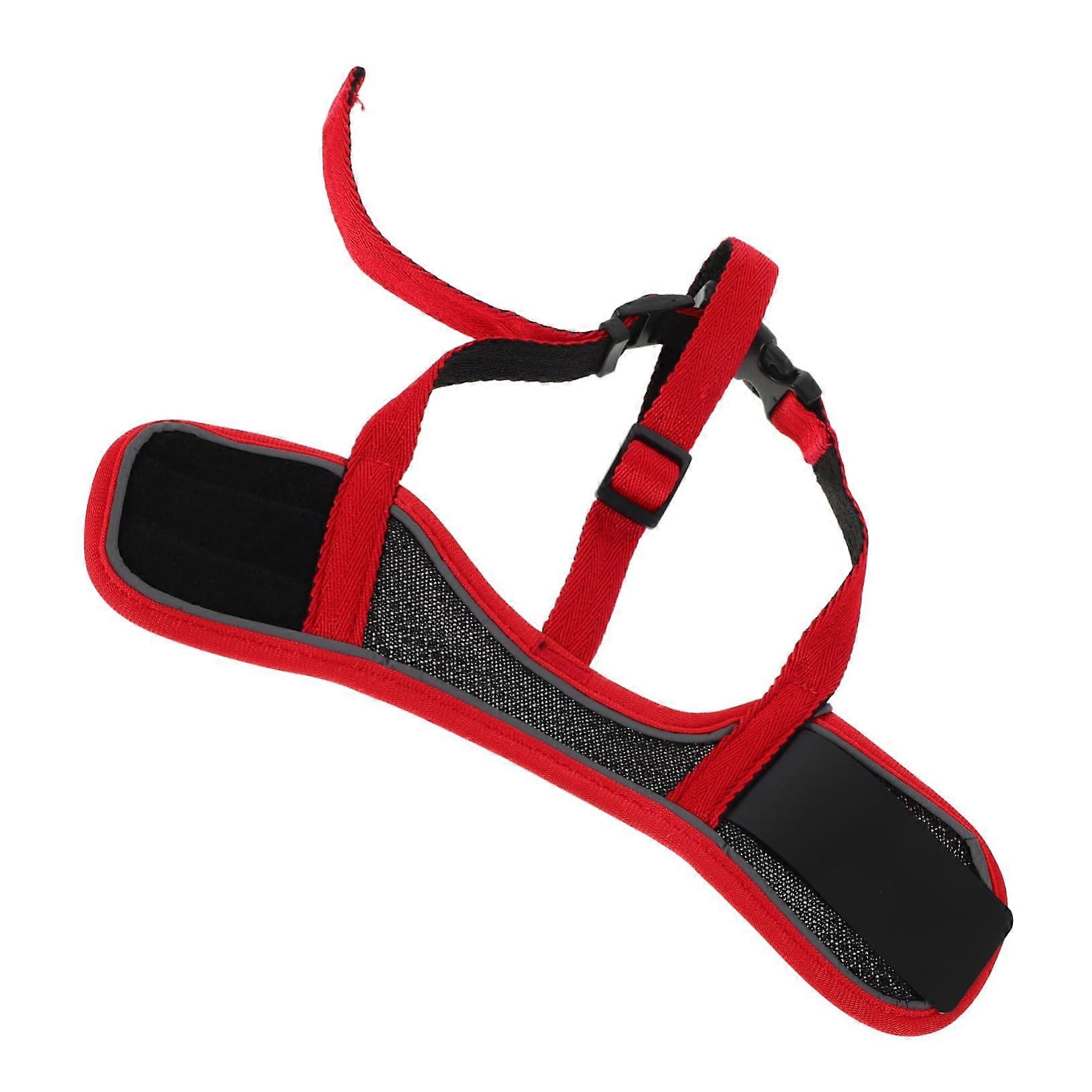 Mesh Muzzle for Small Dogs: Adjustable Strap Prevents Barking, Biting, Chewing, and Scavenging. Ideal for Puppy Training and Home Use.