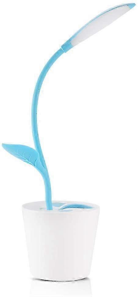 Wireless Desk Lamp, Adjustable Brightness Touch Led Reading Table Lamp