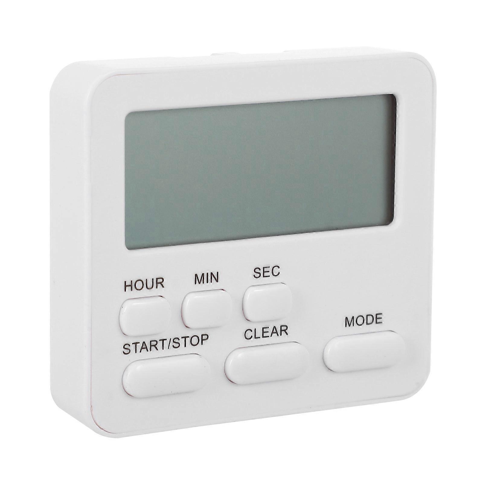 Klassrumstimer Bärbar Timer Tyst Timer För Studenter Och Hemanvändare Daglig Digital Timer 7.00X6.20X1.80cm Abs 1Pack