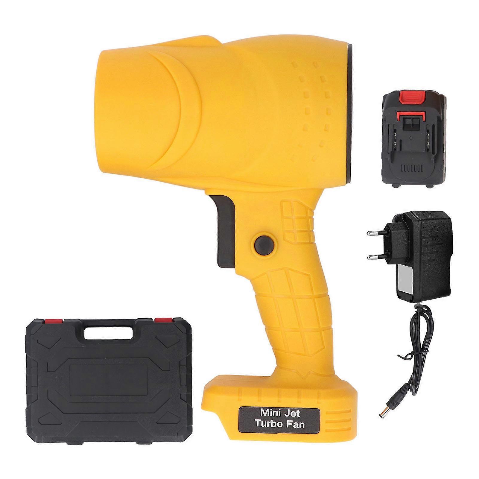 Portable Air Blower 130000RPM 52+M/S Speed Brushless Motor Handheld Air Duster Blower Fan EU Plug