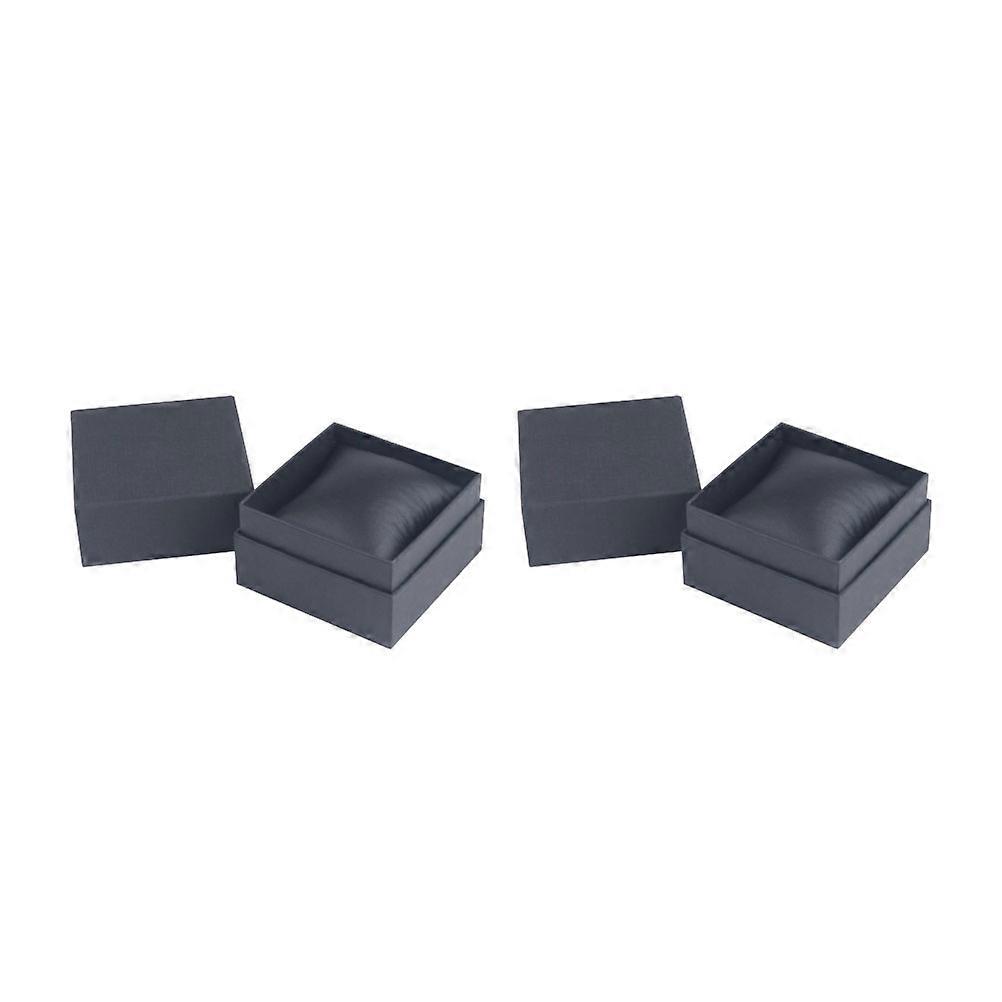 Boxes for Storage Use Durable Paper Material with Elegant Design Fits Most Watch Sizes 2Pcs