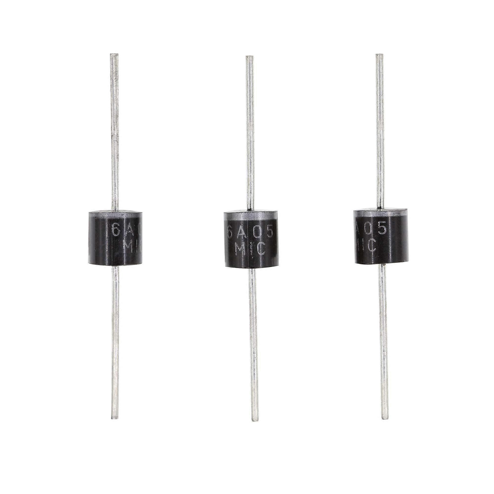 5 Pieces 6A05 Rectifier Diode 6A 50V R6 Axial 6 Amp 50 Volt 6A05 (6A 50V) 5