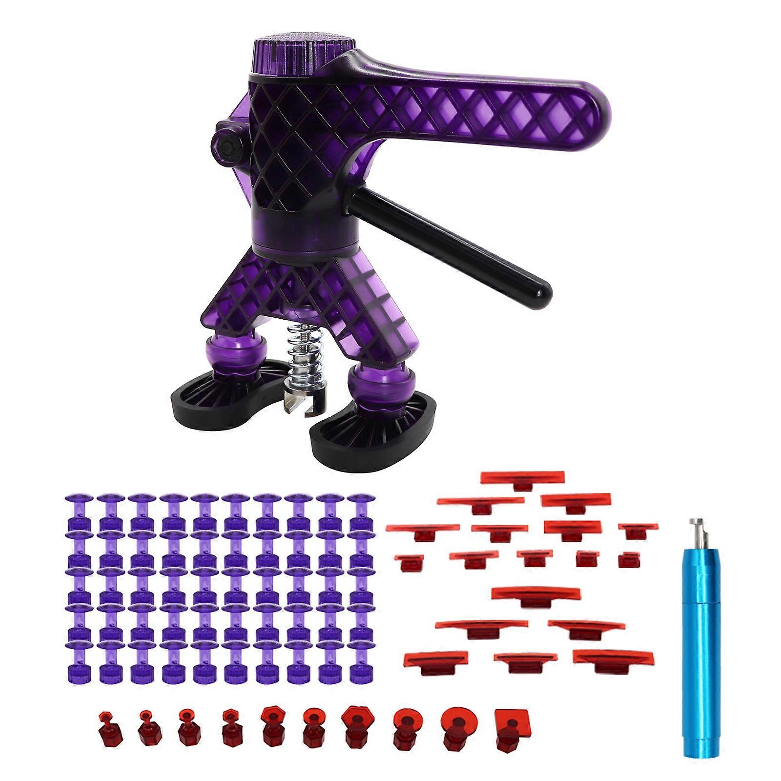 Universal Car Hails Dent Repair Lifter Body Damage Fix Tool Pulling Bridge Puller Pull Sheet Removal Hand Tool Paintless Multicolor