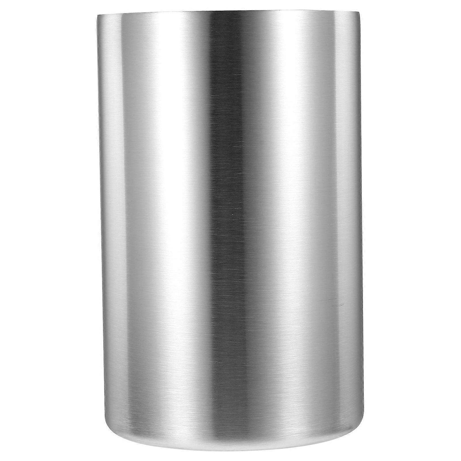 Stainless Steel Ice Cube Bucket for Cooling, Party Holder with Rounded Edges, Multi Purpose Use for Bars, Restaurants, and Home Events