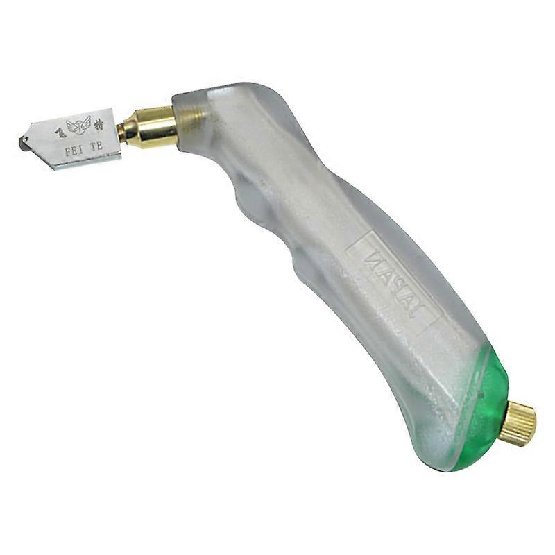 Handheld Glass Cutter Oil Feed Ceramic Tile Opener Cutting i n 10mm Diamond Cutter Head Manual Tile Glass Opening Breaking Tool for Decroration