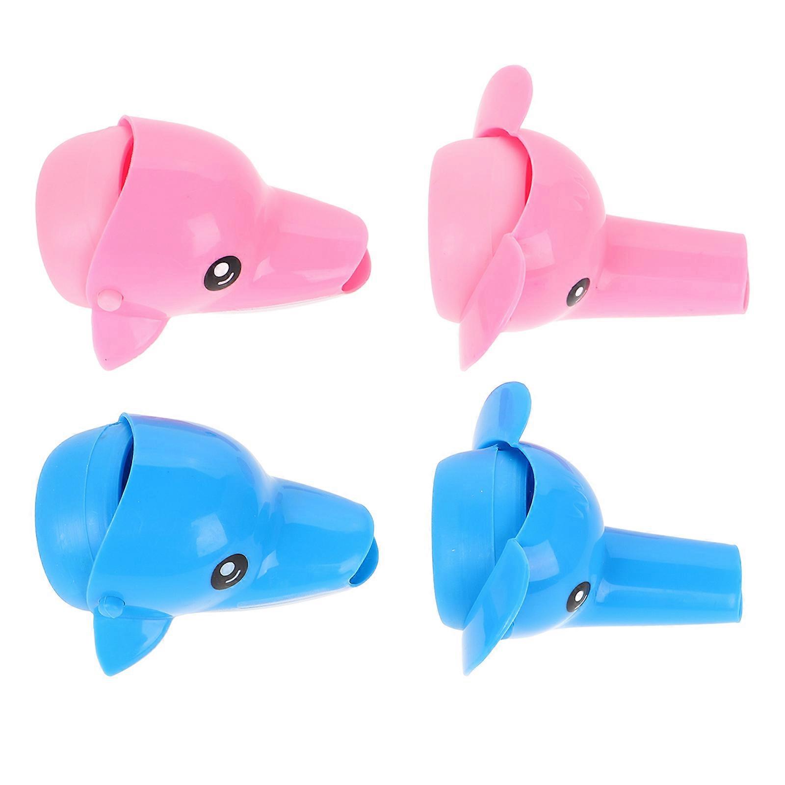 Faucet Guide Extender Kids Design Hand Washing Devices Pink Reduce Splashing