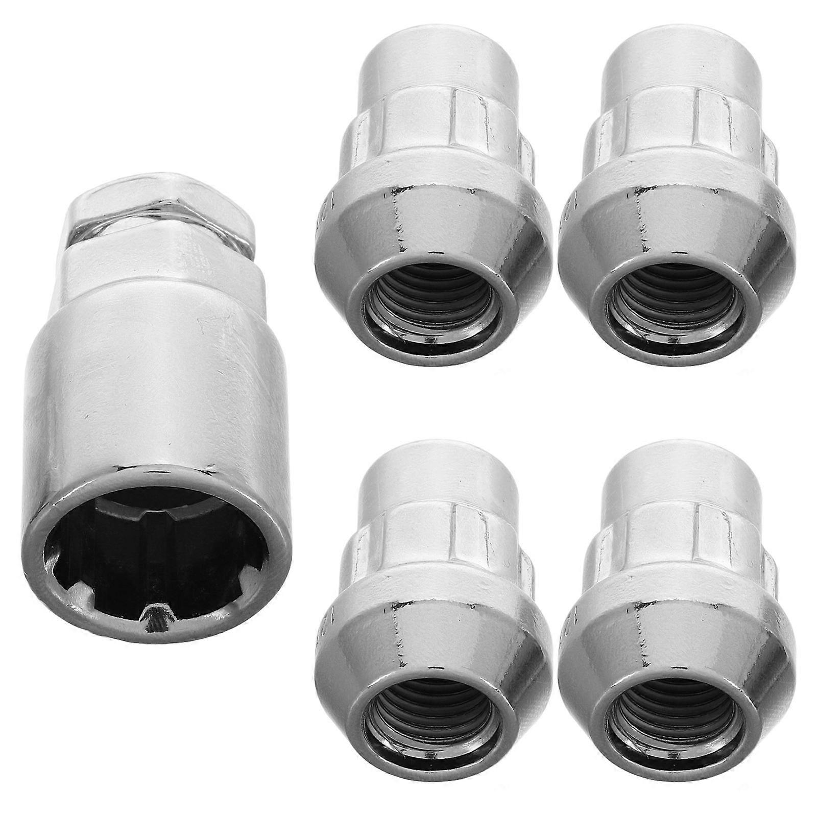 5pcs Theft Wheel Lug Nut Vehicle Protection for Excelle Durable Secure Design Prevents Tire Theft