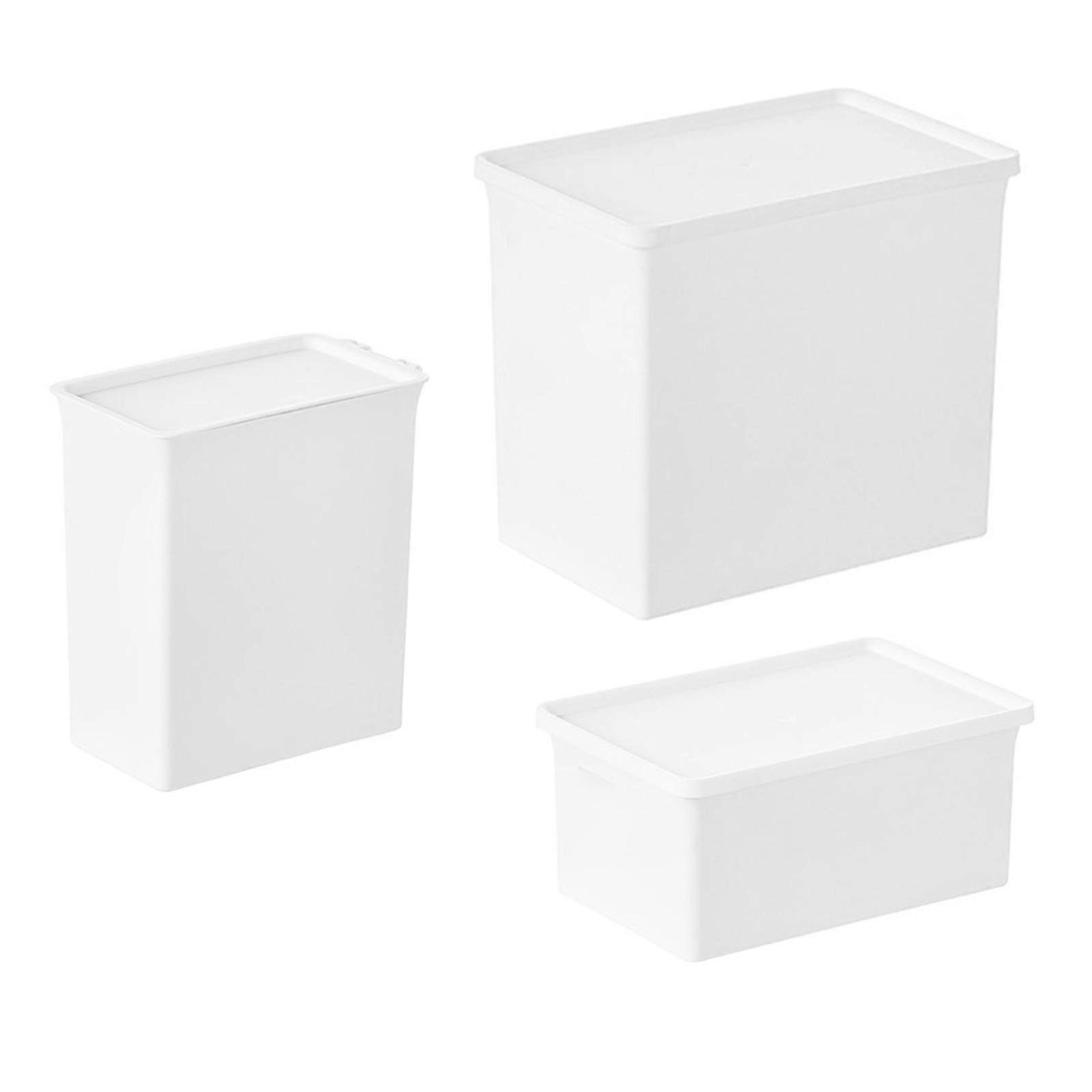 Washing Powder Storage Container Multipurpose Plastic Box Household Items Daily Use Waterproof 3Pcs