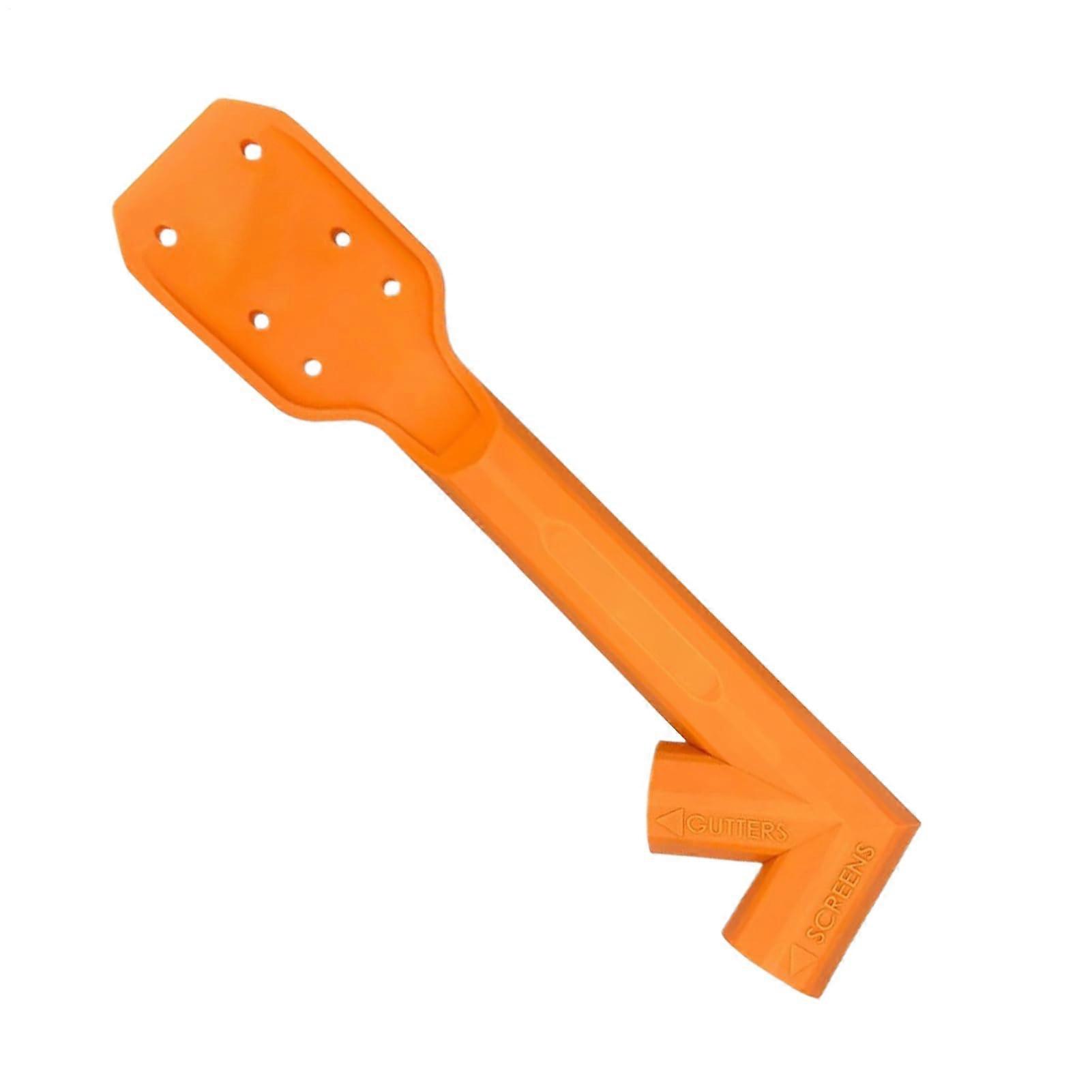 Gutter Leaves Cleaning Tool, Deep Cleaning Gutter Leaves Rake Tool, OutofReach Areas Working  Hardness Gear for Garden, Farmhouse, Yard