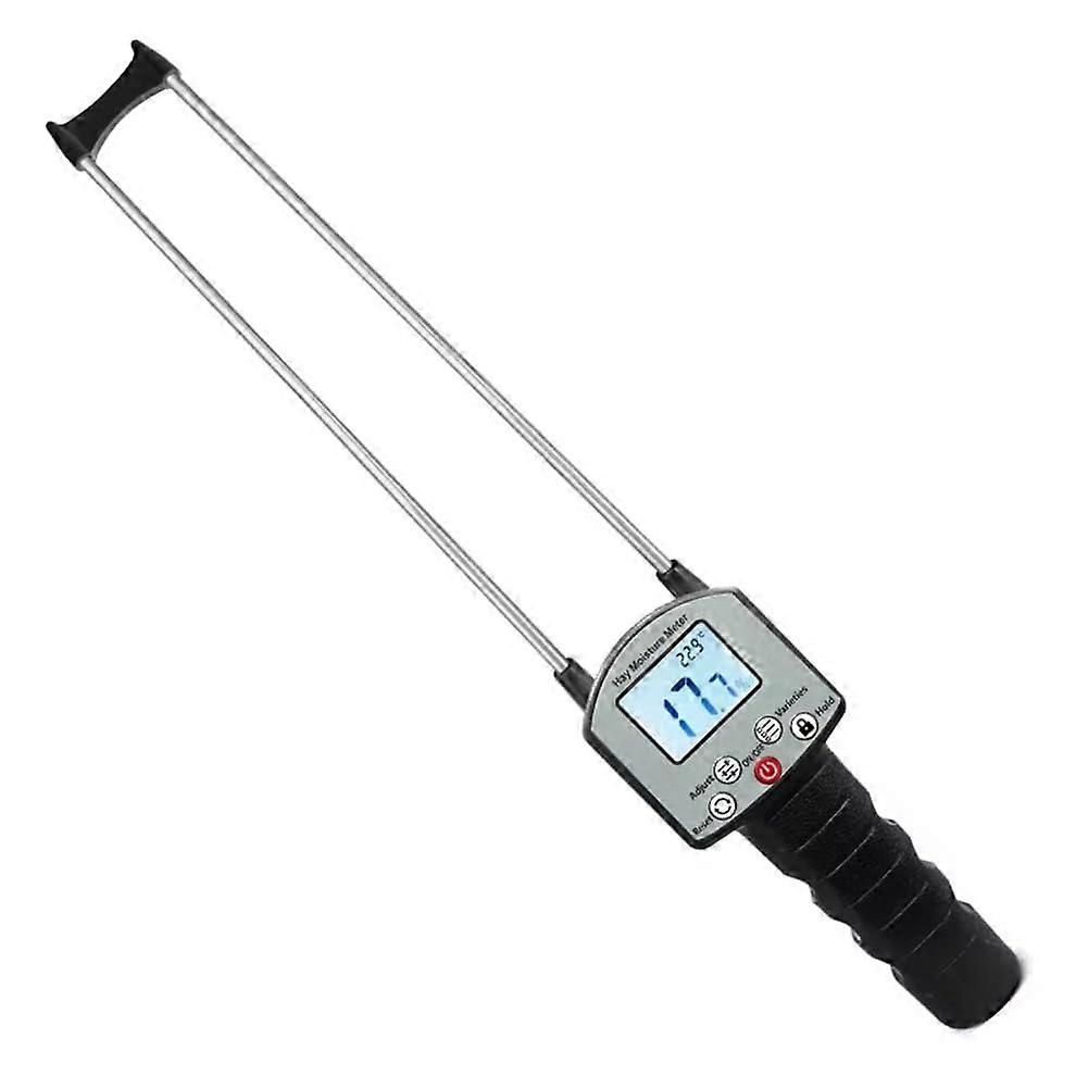 Digital Grain Moisture Meter for Bamboo and Grass Fiber Testing, Accurate Measurement, Compact Design, Easy to Use
