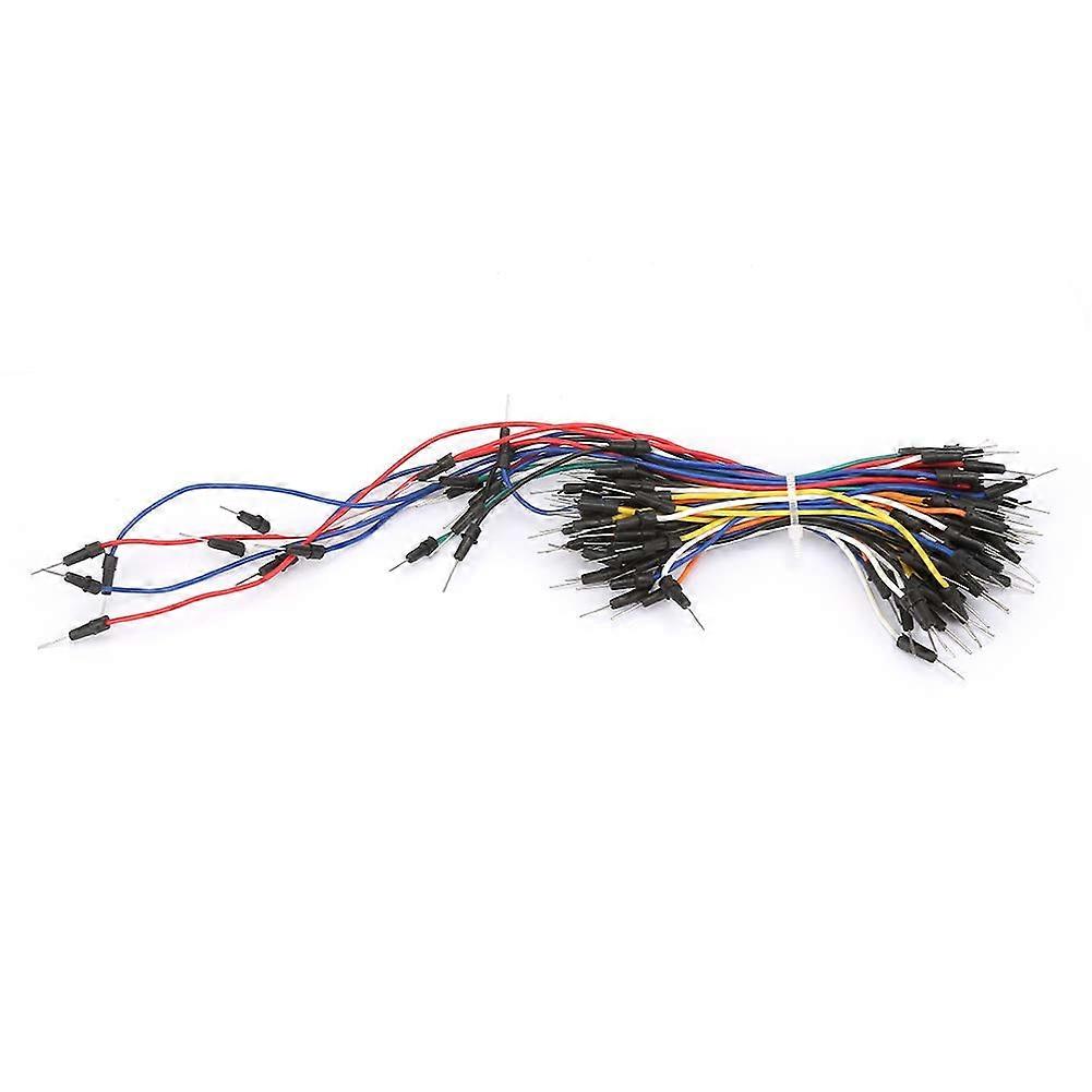 Breadboard Jumper Wire Kit, 65-Piece, Great For Electronic Prototyping And DIY Projects, Assorted Colors