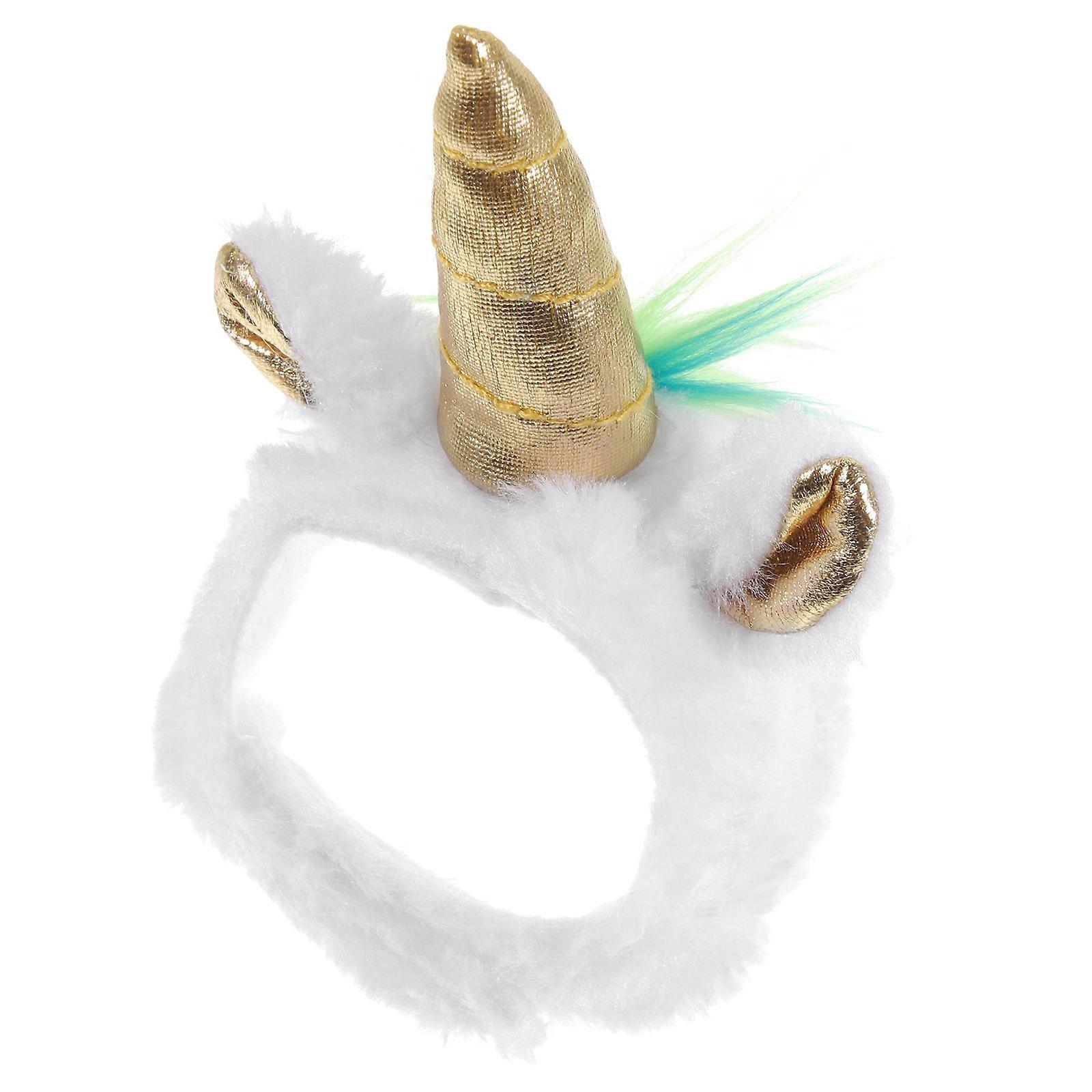 Plush Unicorn Hat for Reptiles and Pets – Comfortable Costume Cap for Festivals, Birthdays, and Parties