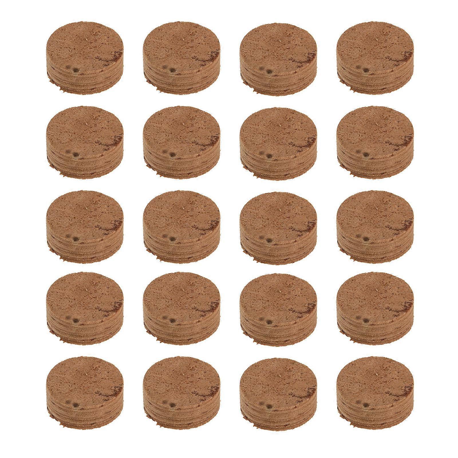 20Pcs Saxophone Key Cork Pads Replacement Circular Cushions For Music Practice Durable Material