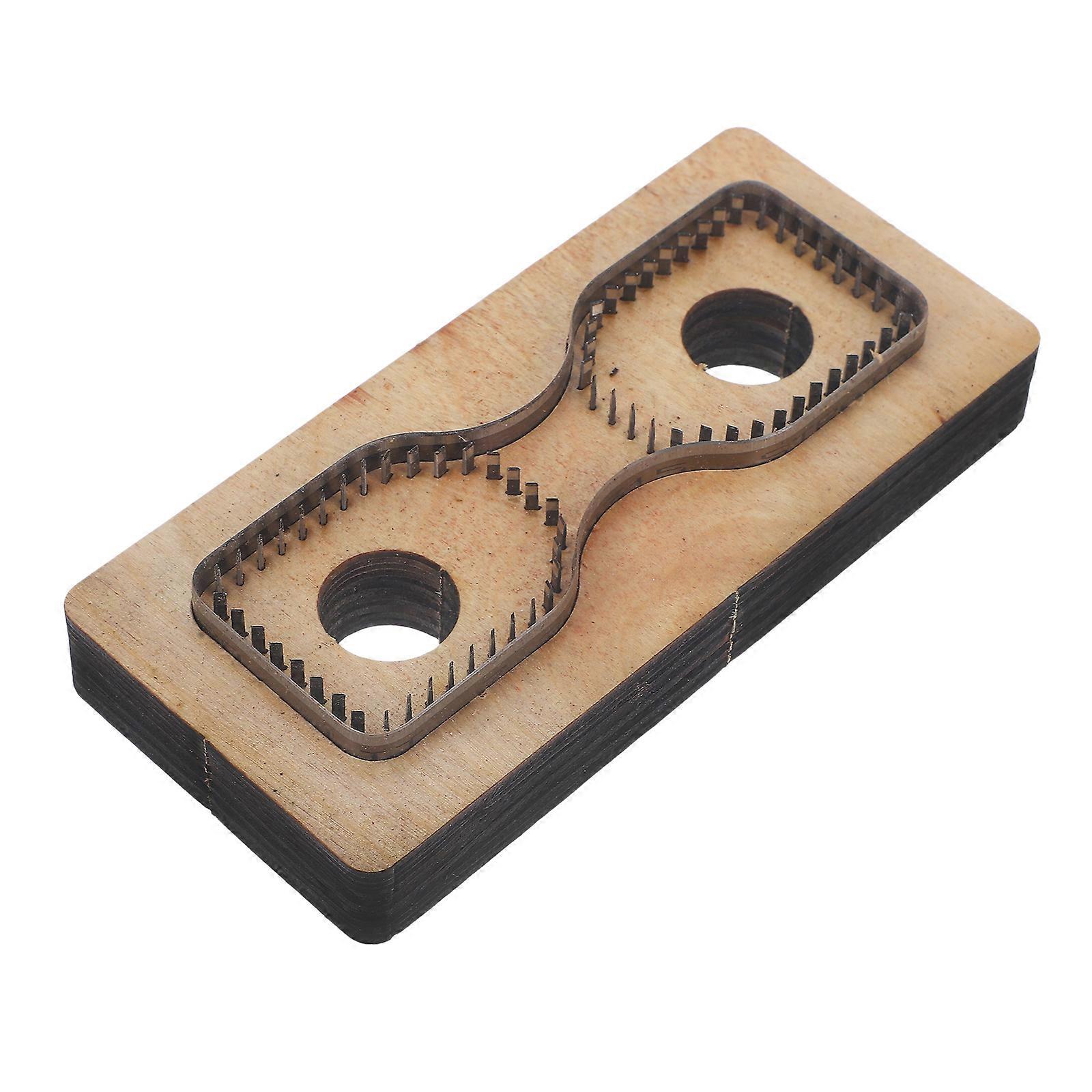 Cutting Template with Base Die for Straps, Heads & Multi Use Molds – DIY Leathercraft Tool for Handmade Crafts & Special Occasions