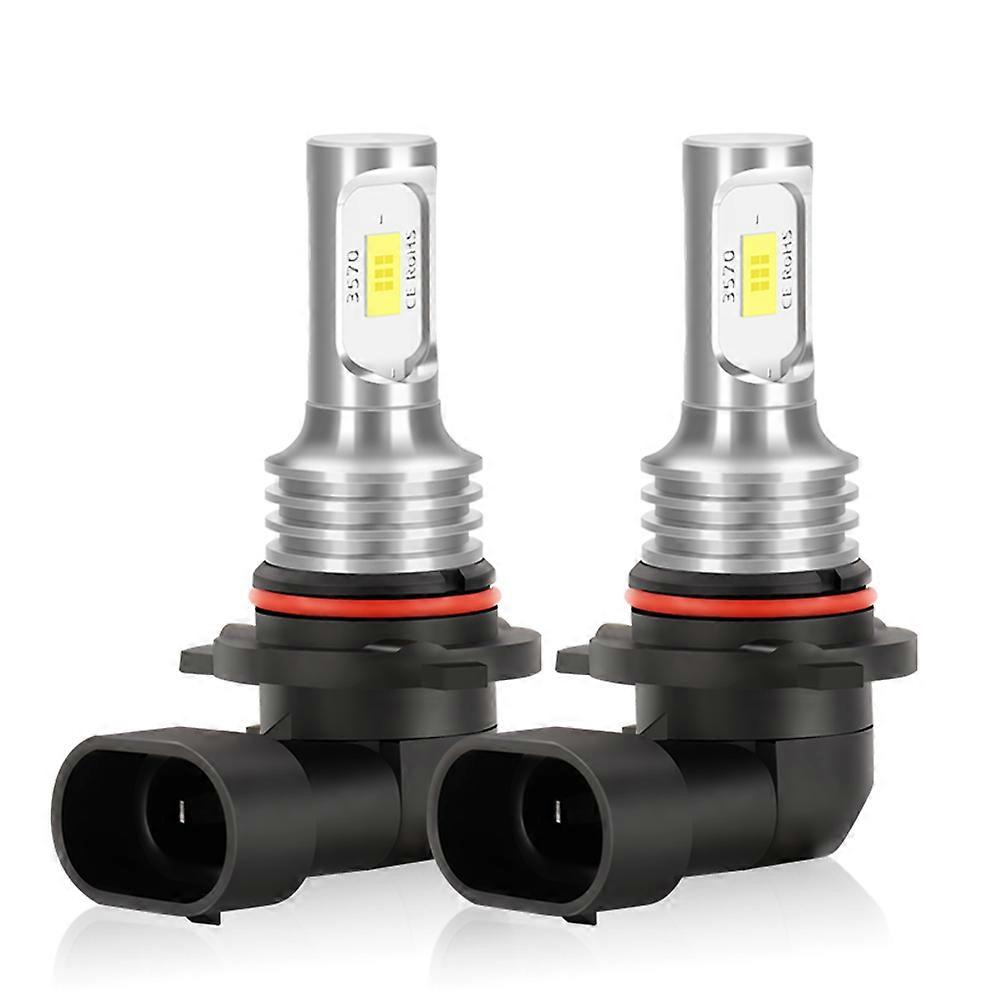 2Pcs Led Car Fog Lamps For Seat Altea 2005 2006 2007 2008 2009 2010 Fanless LED Front Fog Light Bulb Canbus 6000K CSP 3570 Chips