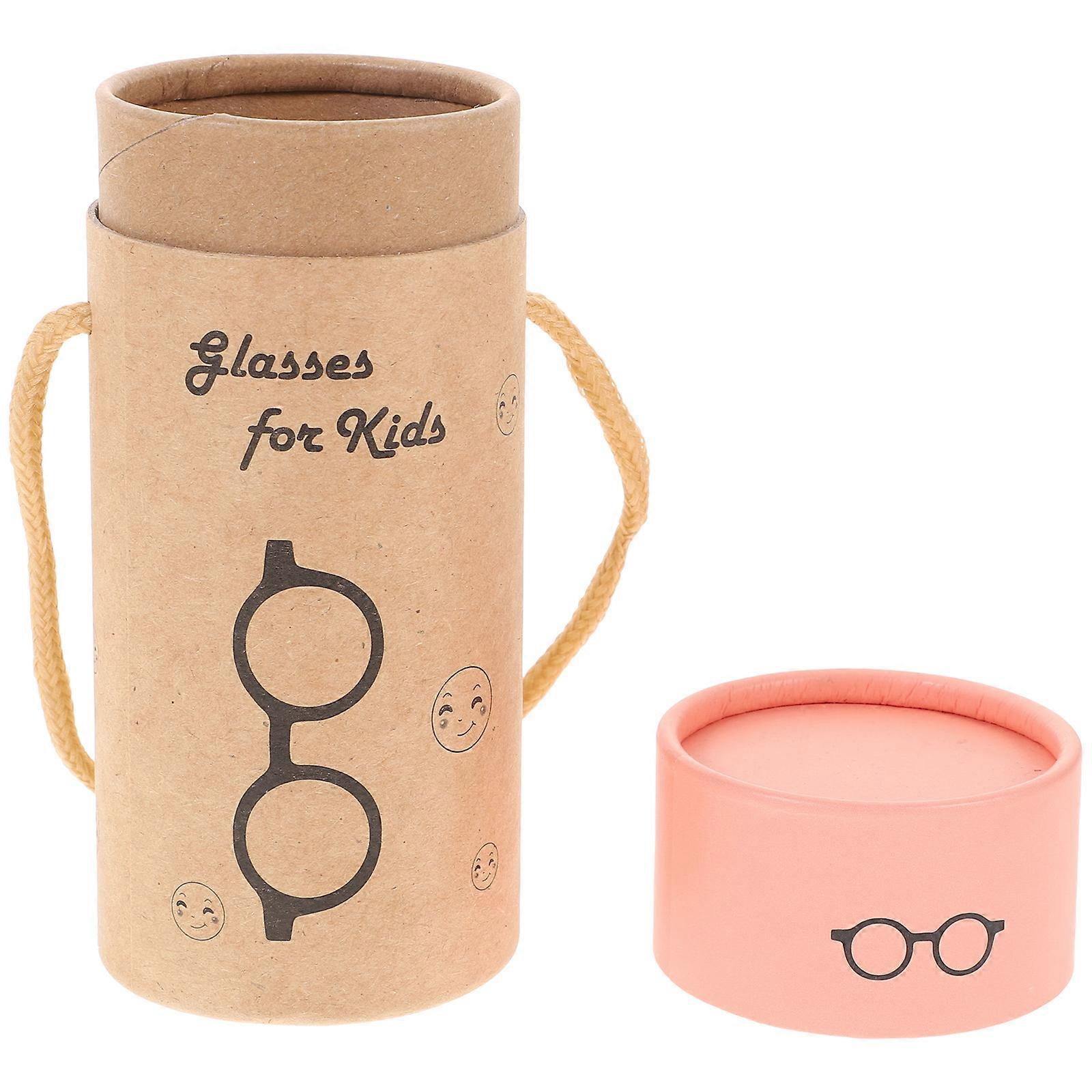 Portable Glasses Protector Kids Eyeglasses Case Multi Color Outdoor Use Travel 15.5X6.5X6.5cm 1Pcs