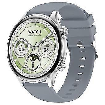 HK75 Ultra Thin Smart Watch AMOLED Screen Bluetooth-Compatible Calling NFC Waterproof Health Monitor Sports Watch
