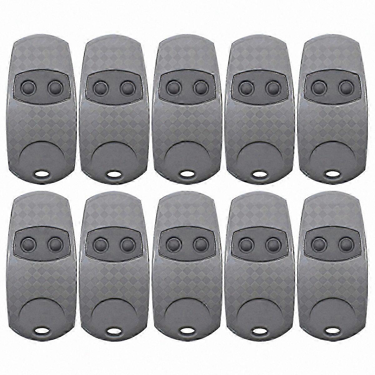 10-Pack 433.92MHz Garage Door Remote Control/Gate Opener-Compatible with Most Systems