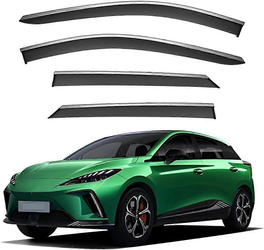 Auto Windabweiser für MG Mulan MK1-EH32 2022, 4 Stück Seitenscheiben Regenabweiser, Windschutz Zubehör für Auto