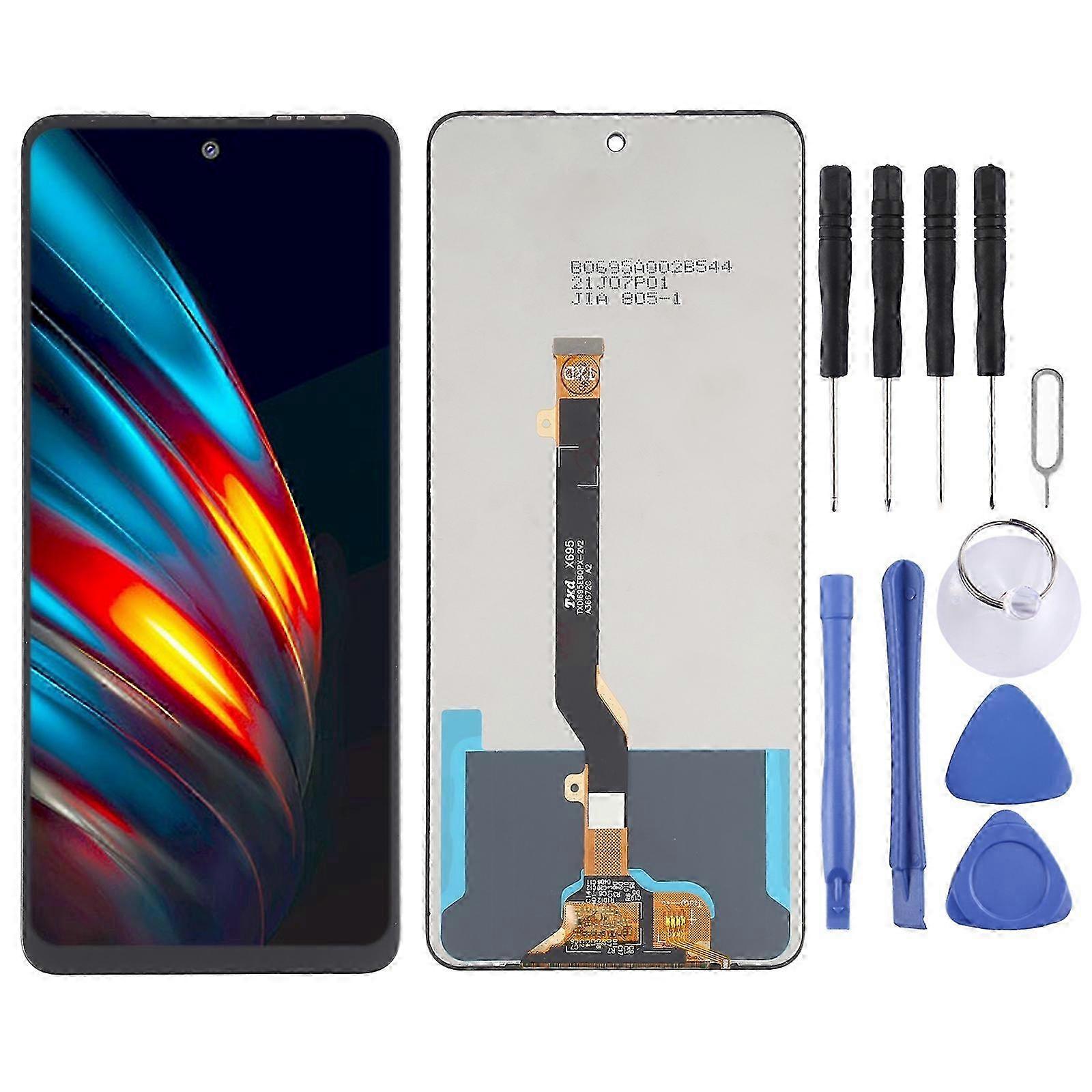 Tecno Pova 2 LE7 TFT LCD Touch Screen Display Full Assembly Replacement