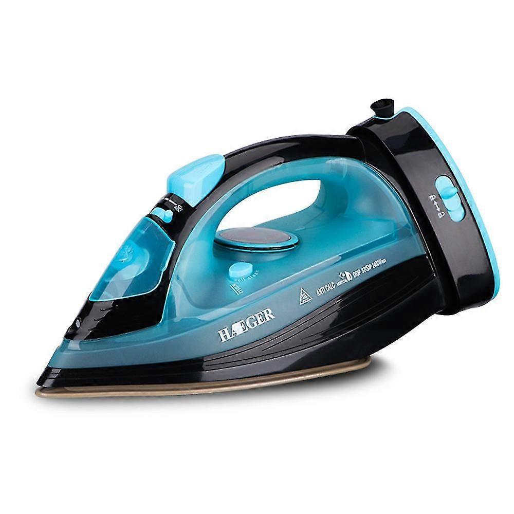 Ironing,Cordless Corded Household Steam Iron Blue